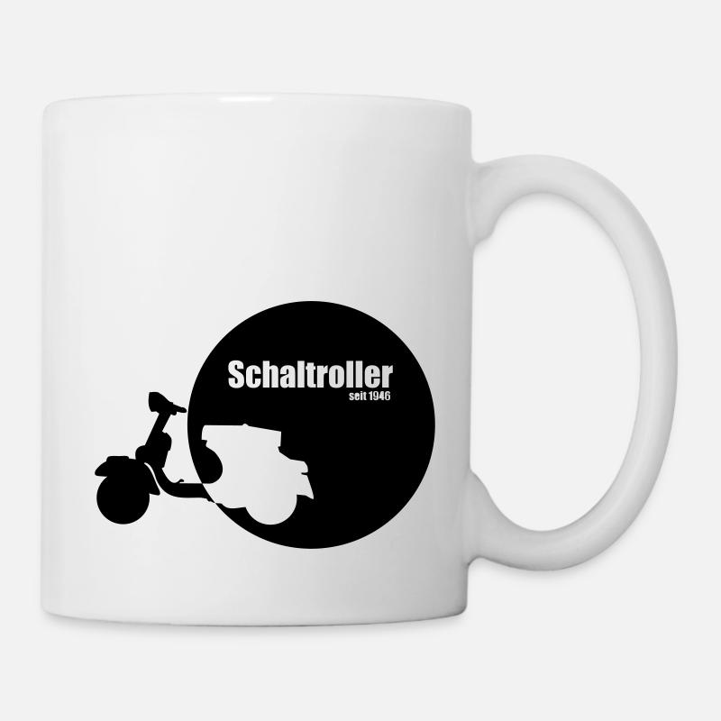 Schaltroller seit 1946 - Tasse - Weiß