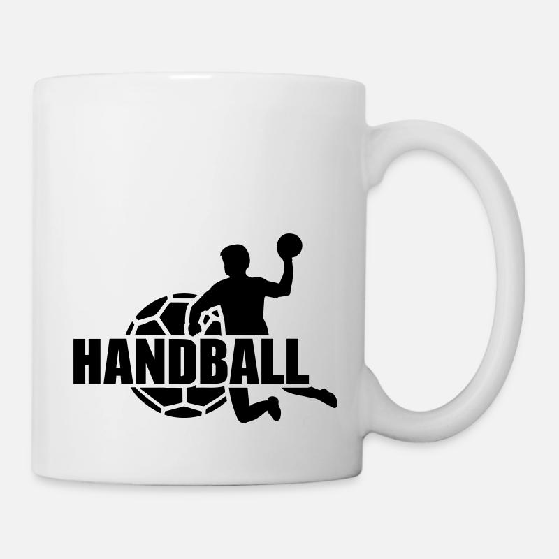 Handball - Tasse - Weiß