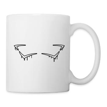 Graffiti Frame - Tasse - Weiß - Rechts