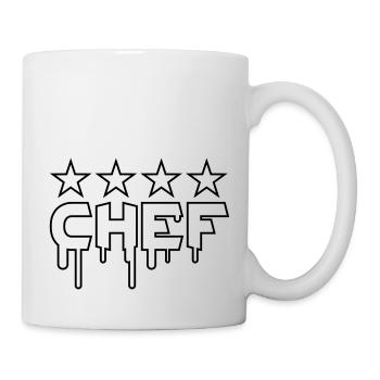 Chef - Mug blanc - blanc - Droite