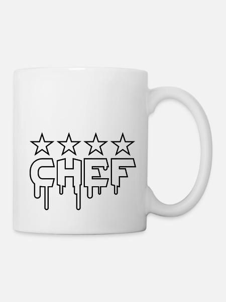 Chef - Tasse - Weiß
