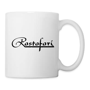rastafari_vec_1 de - Tasse - Weiß - Rechts