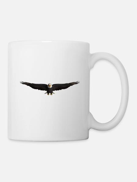 Seeadler Greifvogel Adler - Tasse - Weiß