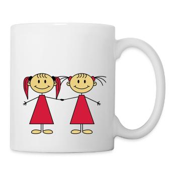 Best Friends Girls - Mug - white - Right