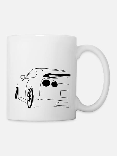 GTR Racing - Tasse - Weiß