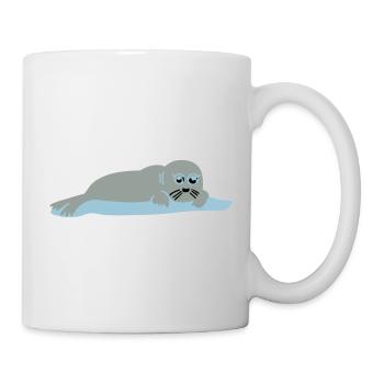 seehund 2 - Tasse - Weiß - Rechts