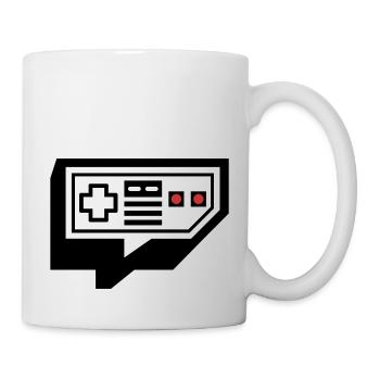 Controller - Mug blanc - blanc - Droite