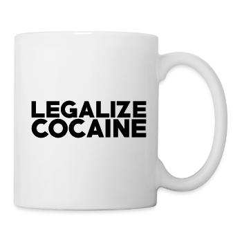 Legalize Cocaine - Mug - white - Right