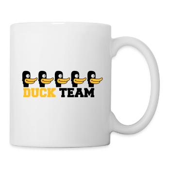 Duck Team - Mug blanc - blanc - Droite