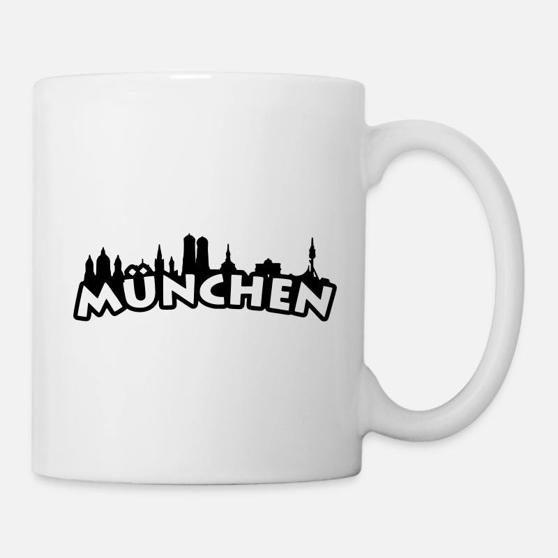 München - Tasse - Weiß