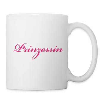Prinzessin - Tasse - Weiß - Rechts