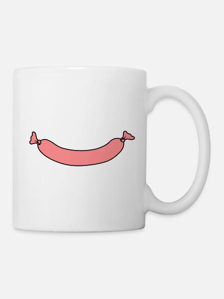 Sausage - Tasse - Weiß