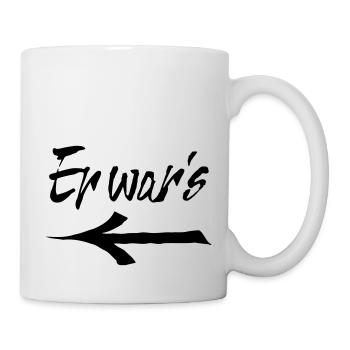 il jeta - Mug blanc - blanc - Droite