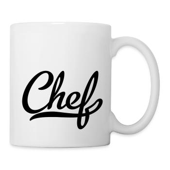 chef - Mug blanc - blanc - Droite