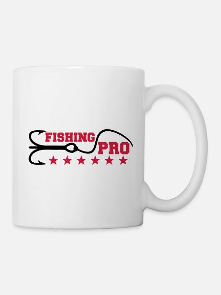 Fishing Pro - Tasse - Weiß