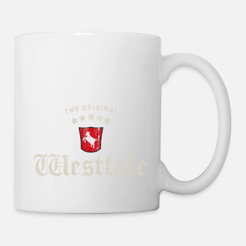 Original Westfale - Tasse - Weiß