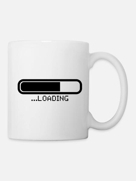 loading_gl1 - Mug blanc - blanc