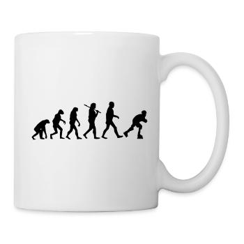 evolution rollerblades - Tasse - Weiß - Rechts