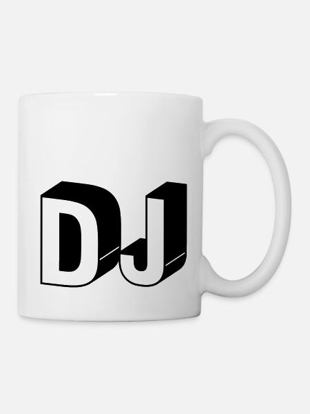 DJ - Tasse - Weiß