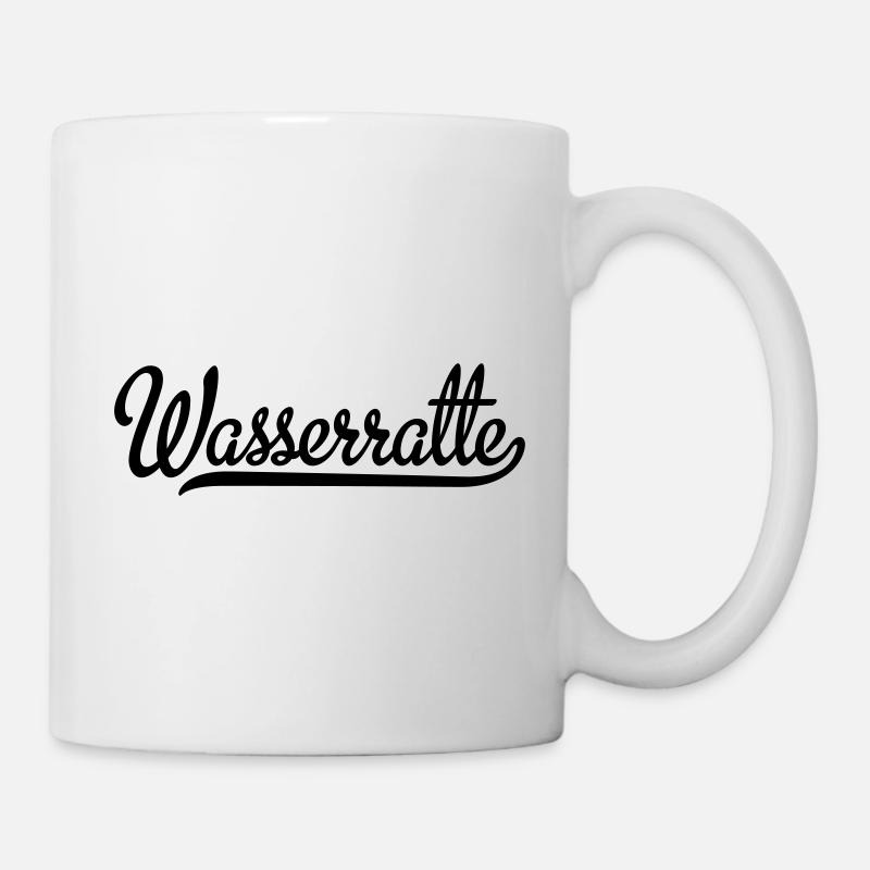 Wasserratte - Tasse - Weiß