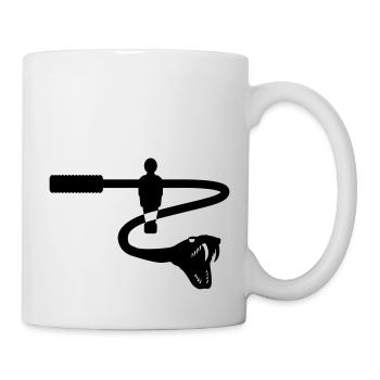 Tischfussball - Tasse - Weiß - Rechts