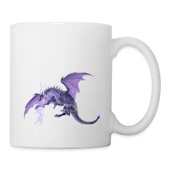 lightning dragon - Tasse - Weiß - Rechts