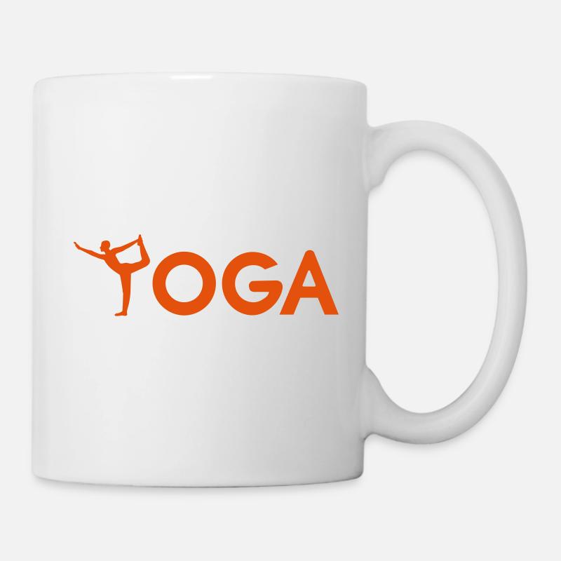 Yoga - Mug blanc - blanc