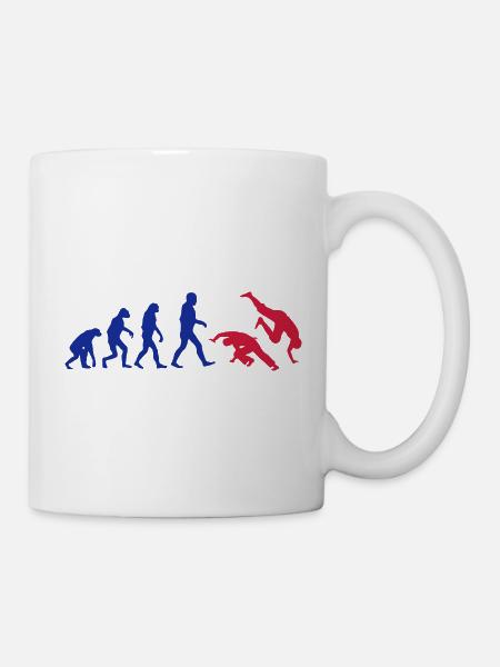 Capoeira Evolution logo - Tasse - Weiß