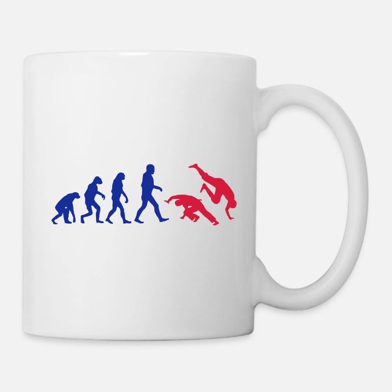 Capoeira Evolution logo - Tasse - Weiß