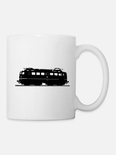 Elektrolokomotive br 110 db - Tasse - Weiß