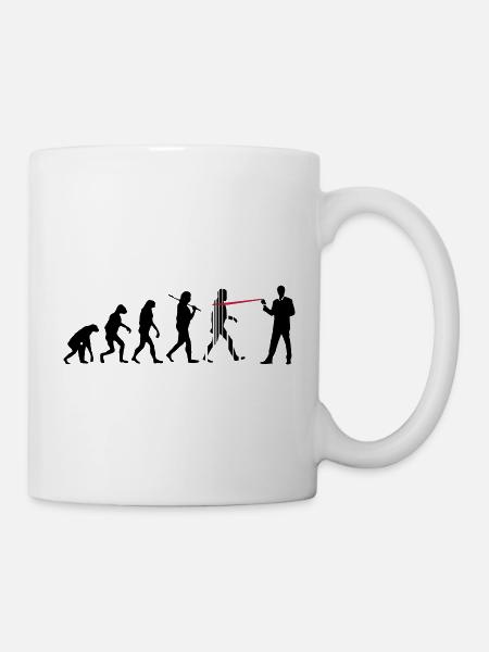 evolution nsa - Mug - white