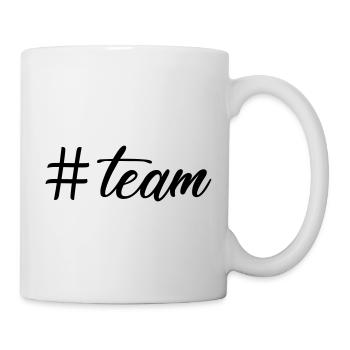hashtag # team - Mug - white - Right