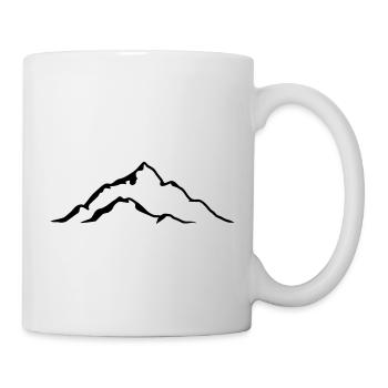 Mountain - Mug blanc - blanc - Droite