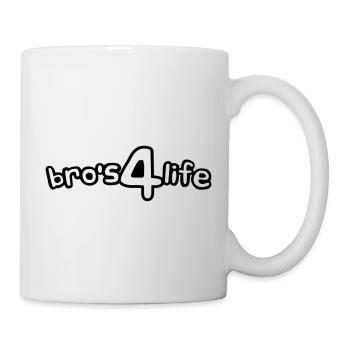 Bros 4 Lice Comic Font - Tasse - Weiß - Rechts