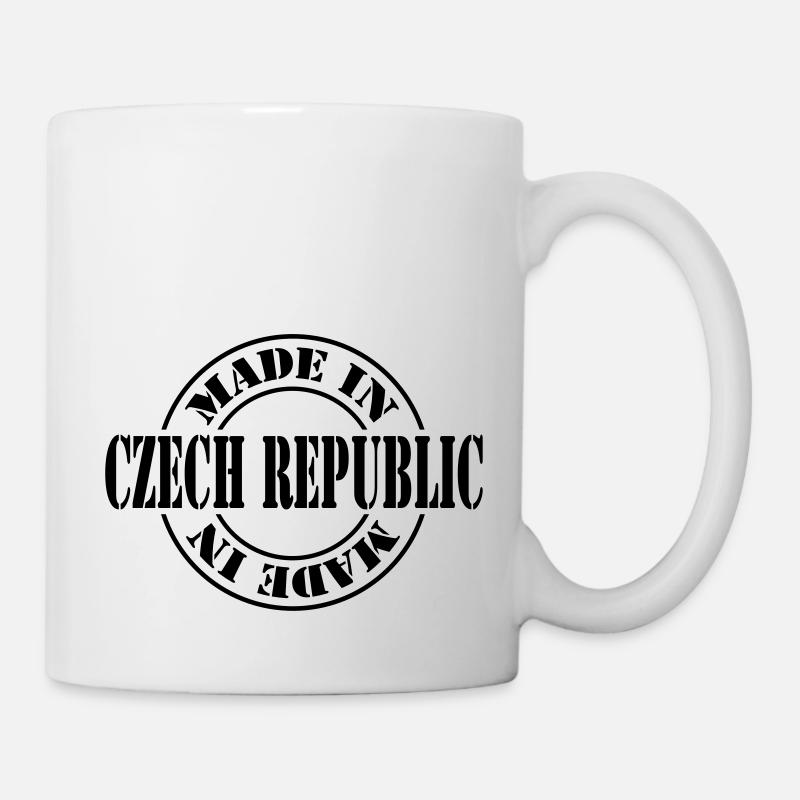 made in czech republic m1k2 - Tasse - Weiß