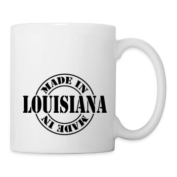 made in louisiana m1k2 - Tasse - Weiß - Rechts