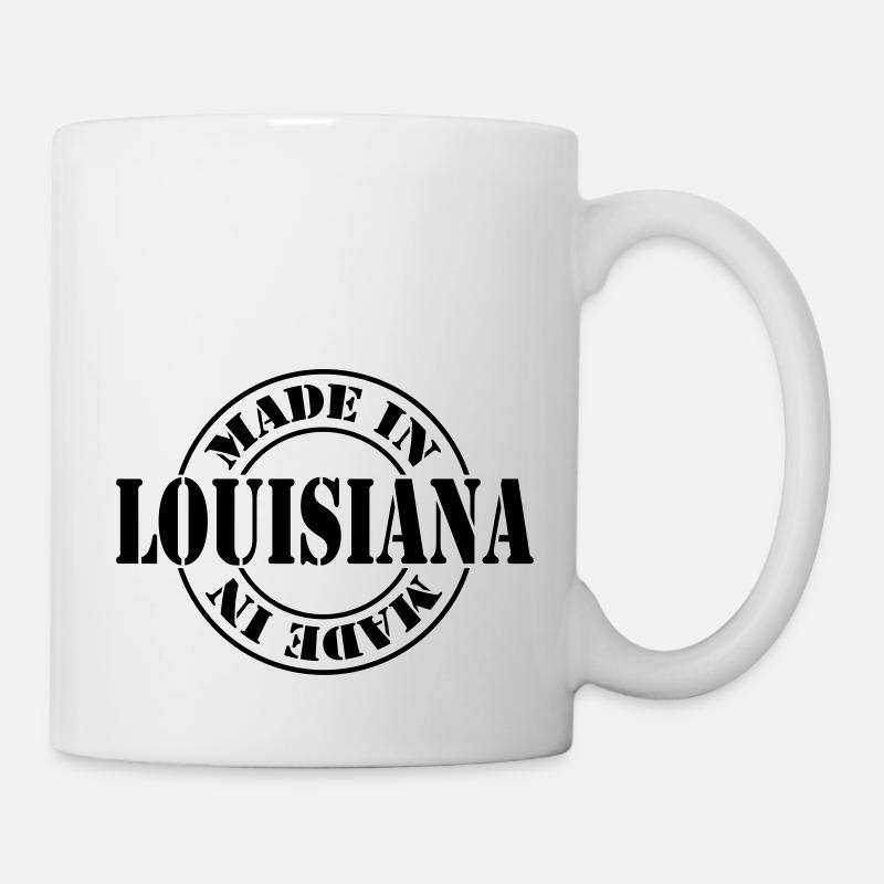 made in louisiana m1k2 - Tasse - Weiß