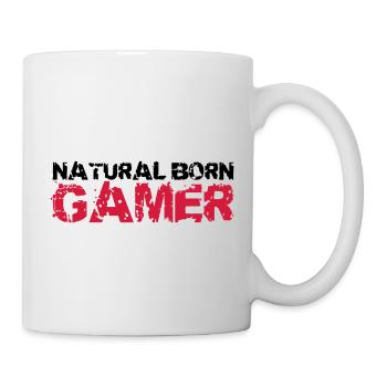 Natural Born Gamer - Tasse - Weiß - Rechts