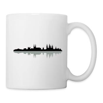 Skyline Bamberg - Tasse - Weiß - Rechts