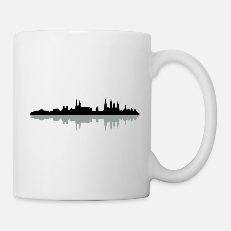 Skyline Bamberg - Tasse - Weiß