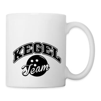 Kegel Team - Tasse - Weiß - Rechts