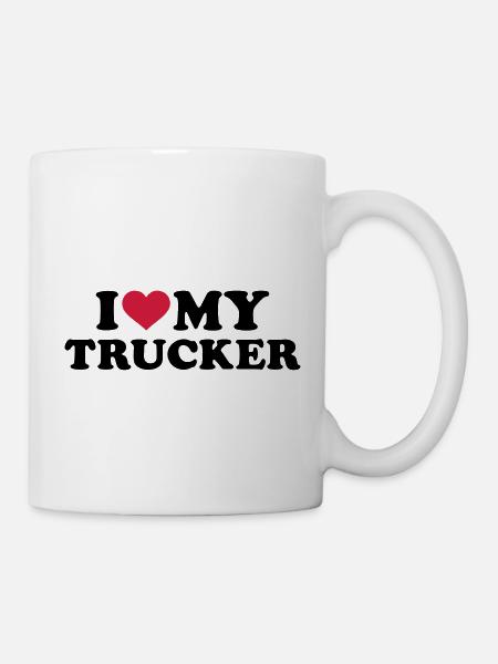 Trucker - Tasse - Weiß