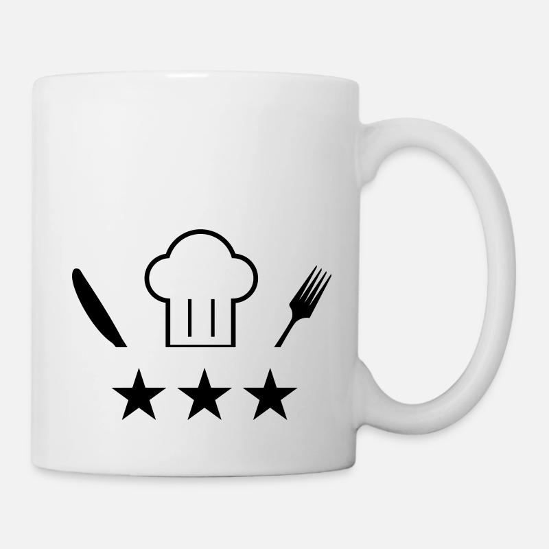 Cuisine - Mug blanc - blanc