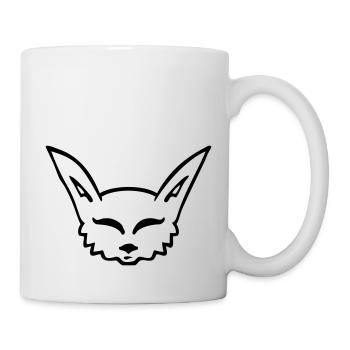 Fuchs - Tasse - Weiß - Rechts