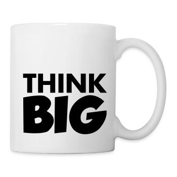 Think Big - Mug blanc - blanc - Droite
