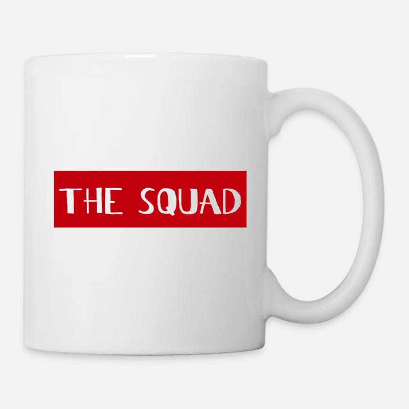 The Squad - Bride Polterabend Team Braut Crew - Tasse - Weiß