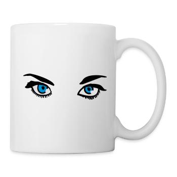 Auge - Tasse - Weiß - Rechts