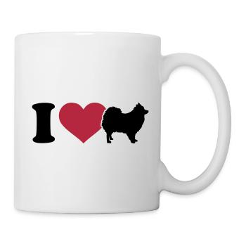 Spitz - Tasse - Weiß - Rechts