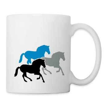 Horses - Mug - white - Right