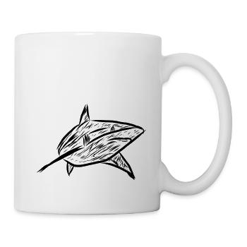 Shark - Mug - white - Right